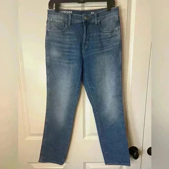 J. Crew Denim - J.Crew Vintage Slim Straight crop jeans